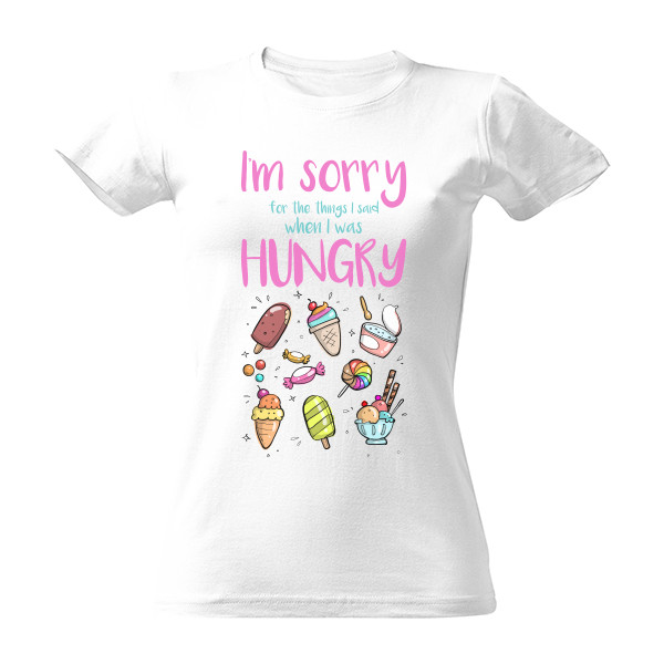 Tričko s potlačou Hungry