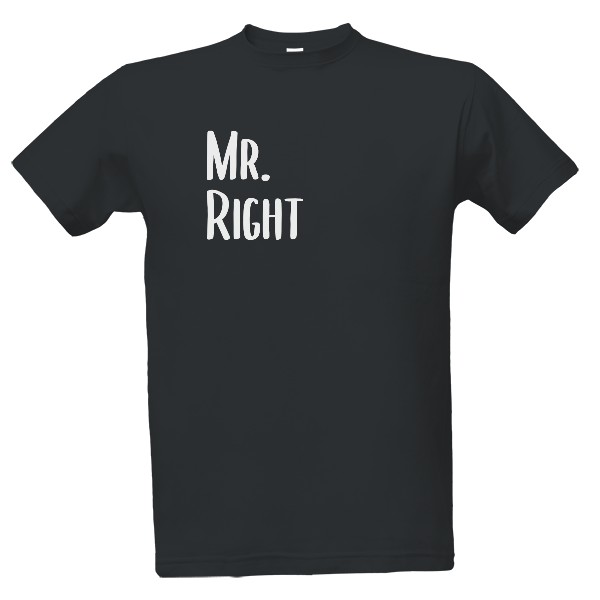 Tričko s potiskem Mr. Right
